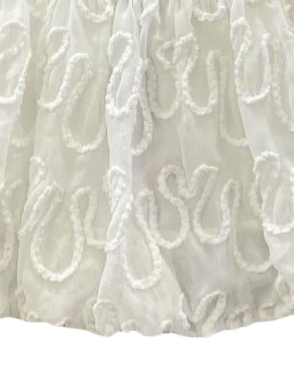 Kız Bebek Çocuk Desenli Şifon Etek