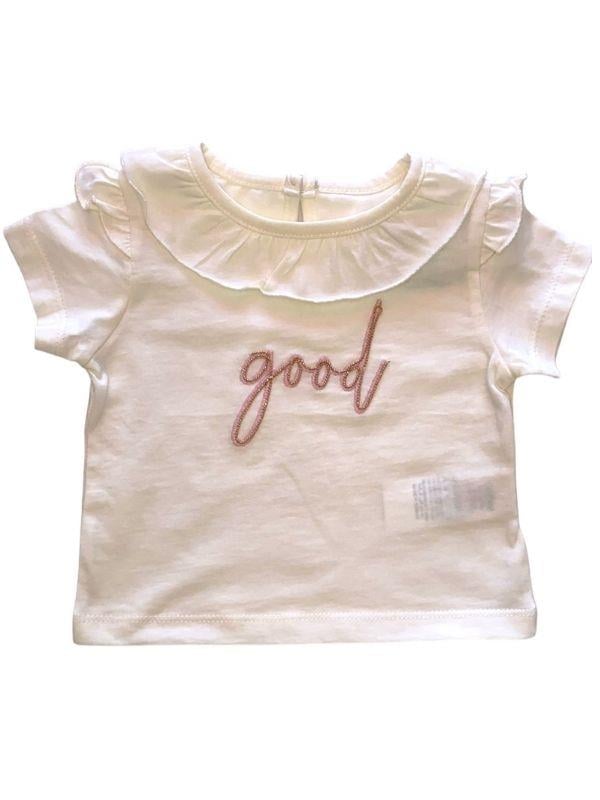 Kız bebek Çocuk Good Yazılı Şortlu Takım