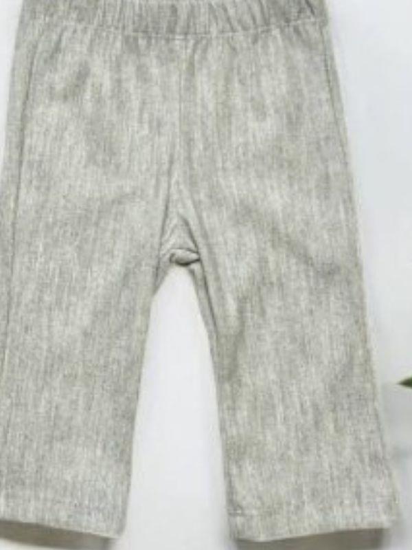 Kız Bebek Kanguru Cep Detaylı Pantolonlu Takım