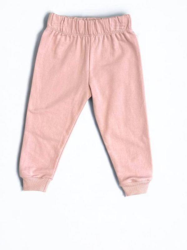 Kız Bebek Kelebek Desenli Pamuklu Eşofman Takım