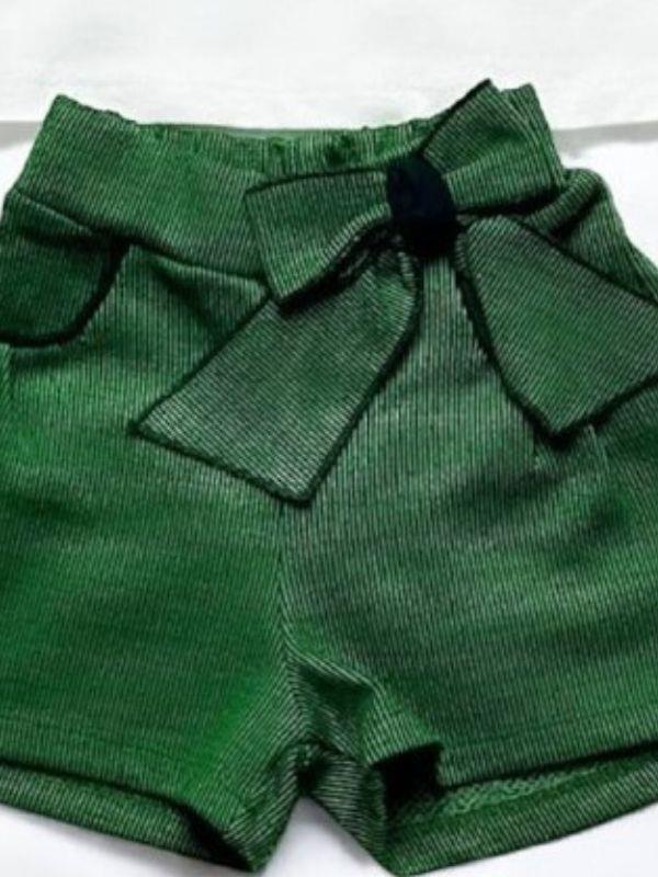 Kız Bebek Magic Never Yazılı Şortlu Takım