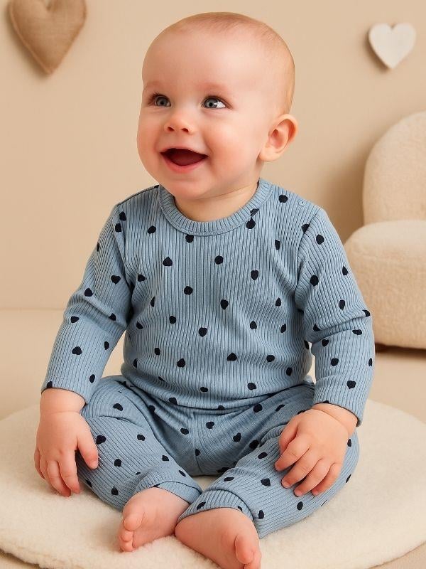 Kız Bebek Pamuklu Alt Üst Eşofman Takımı