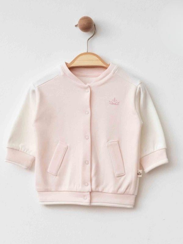 Kız Bebek Pamuklu Bomber Ceket