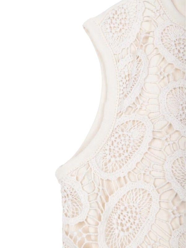 Kız Bebek Pamuklu Güpür Kumaş Bluz