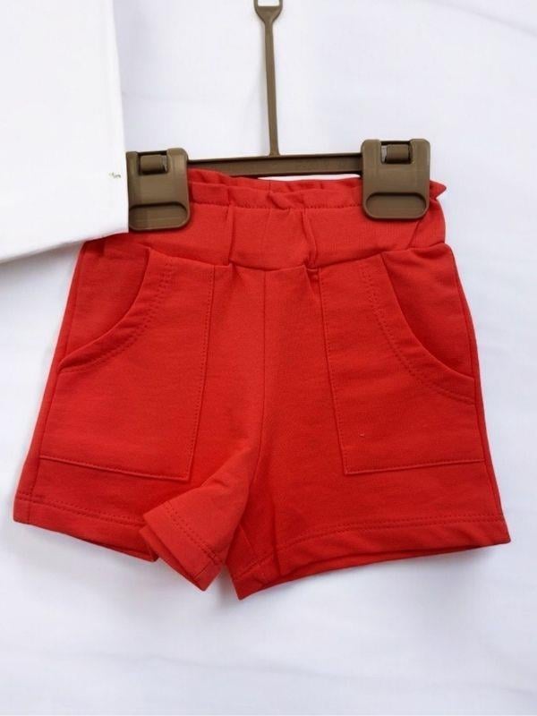 Kız Bebek Şortlu Takım