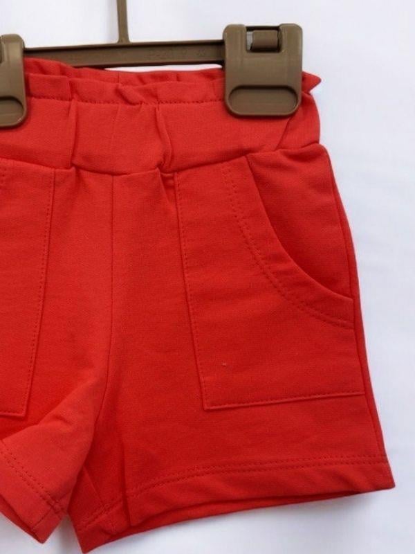 Kız Bebek Şortlu Takım