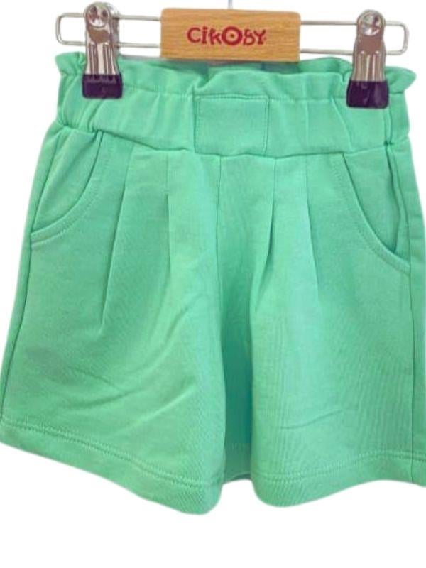 Kız Bebek Yıldız Baskılı Şortlu Takım