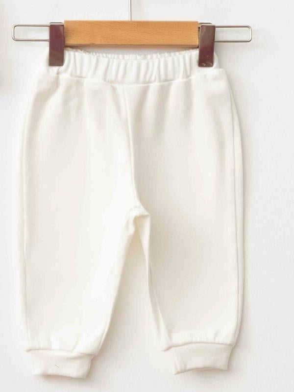 Kız Bebek Yıldız Tavşan Baskılı Organik Eşofman Takım