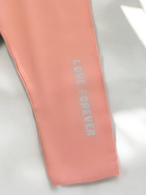 Kız Çocuk Ayıcıklı Taytlı Takım