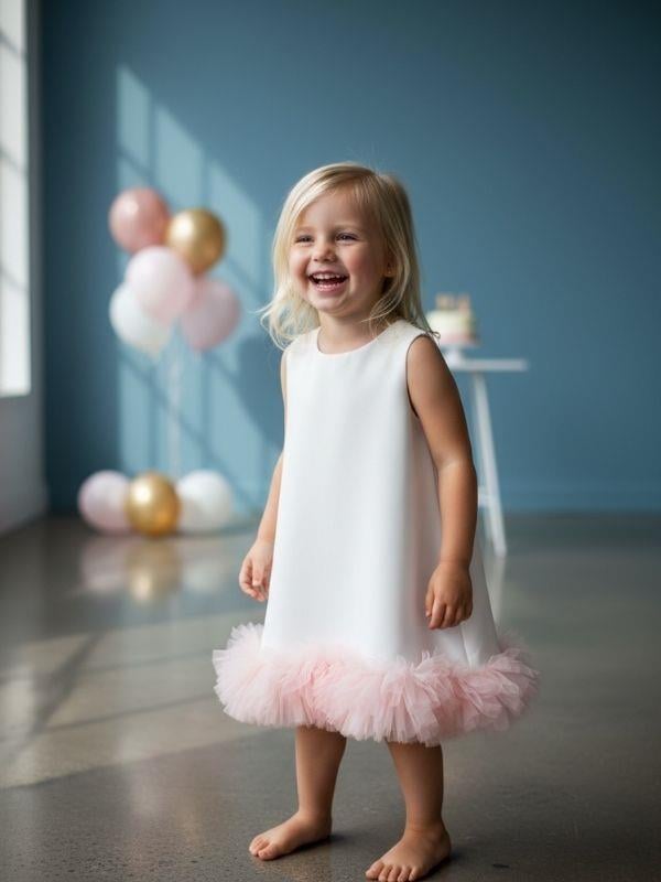 Kız Çocuk Balerin Tasarım Elbise