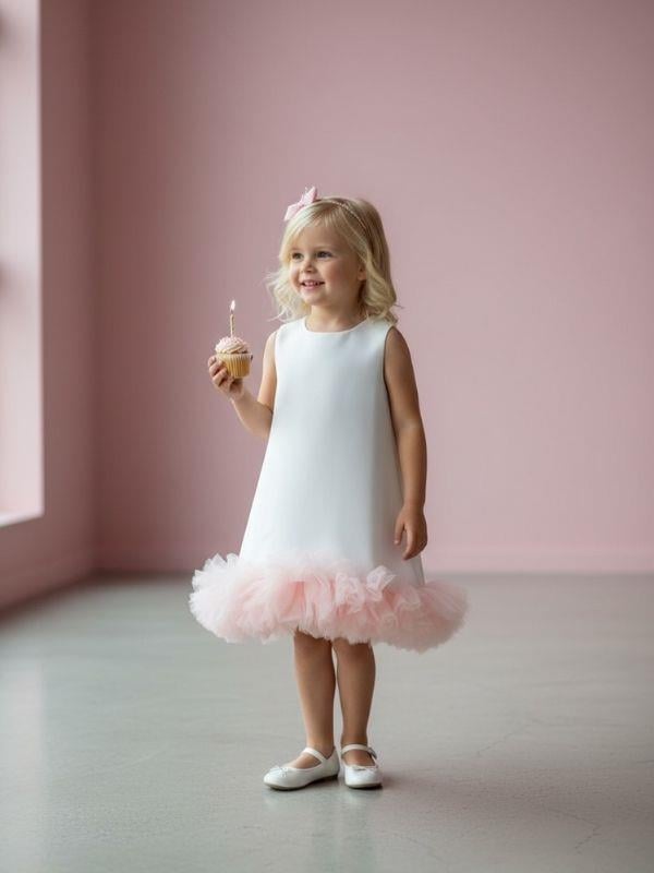Kız Çocuk Balerin Tasarım Elbise
