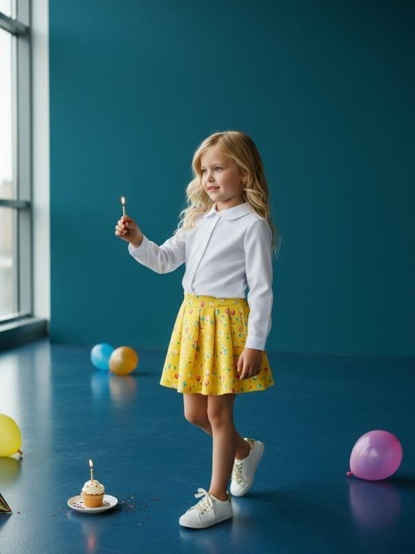 Kız Çocuk Bebe Yaka Gömlek