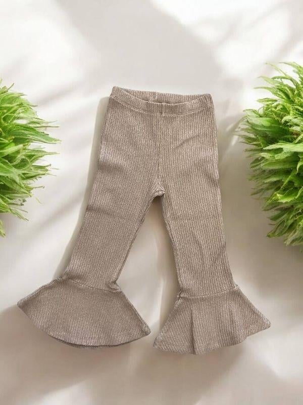 Kız Çocuk  Bel Lastikli Kaşkorse İspanyol Paça Tayt