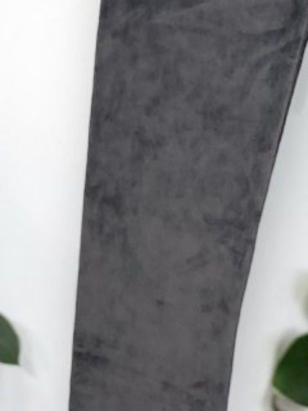 Kız Çocuk Bel lastikli Parlak Kadife Tayt Pantolon