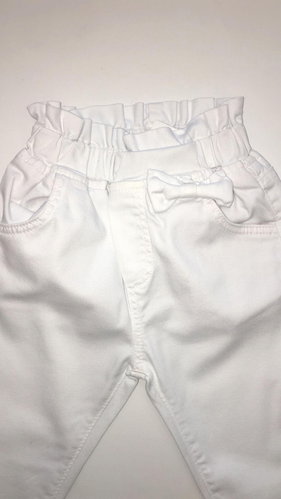 Kız Çocuk Beli Lastikli Lcralı Fiyonklu Pantolon