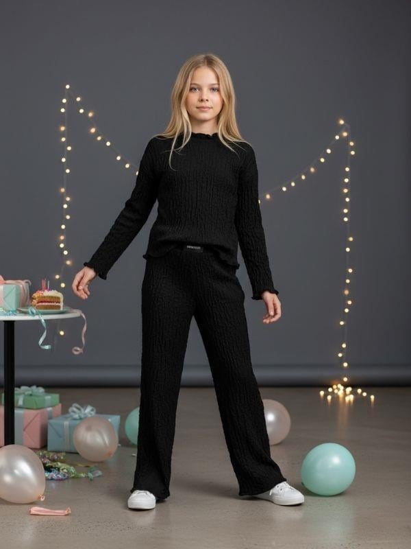 Kız Çocuk Bürümcük Kumaş Yarım Balıkçı Tasarım Body