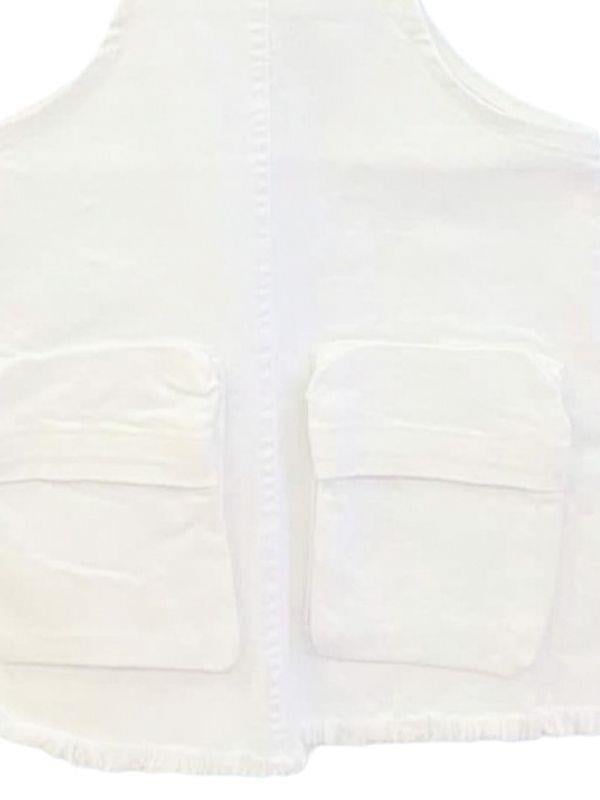 Kız Çocuk Dokuma Etekli Salopet