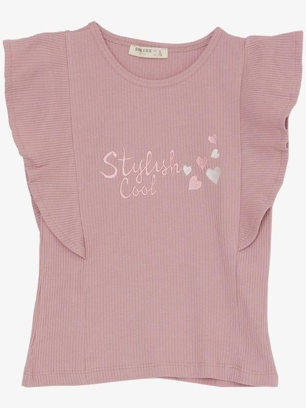 Kız Çocuk İspanyol Paça Taytlı Takım