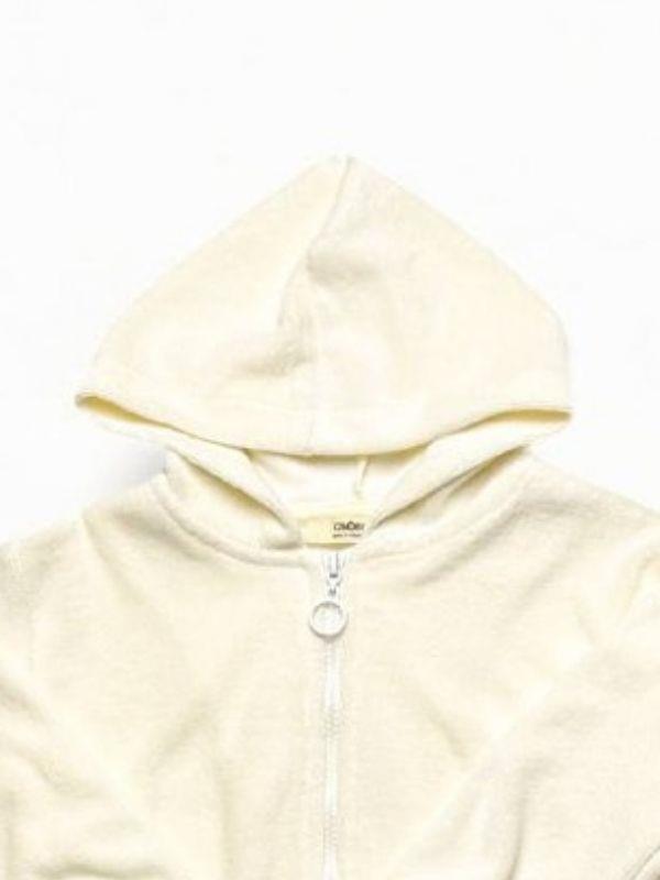 Kız Çocuk Kapüşonlu Peluş Hırka