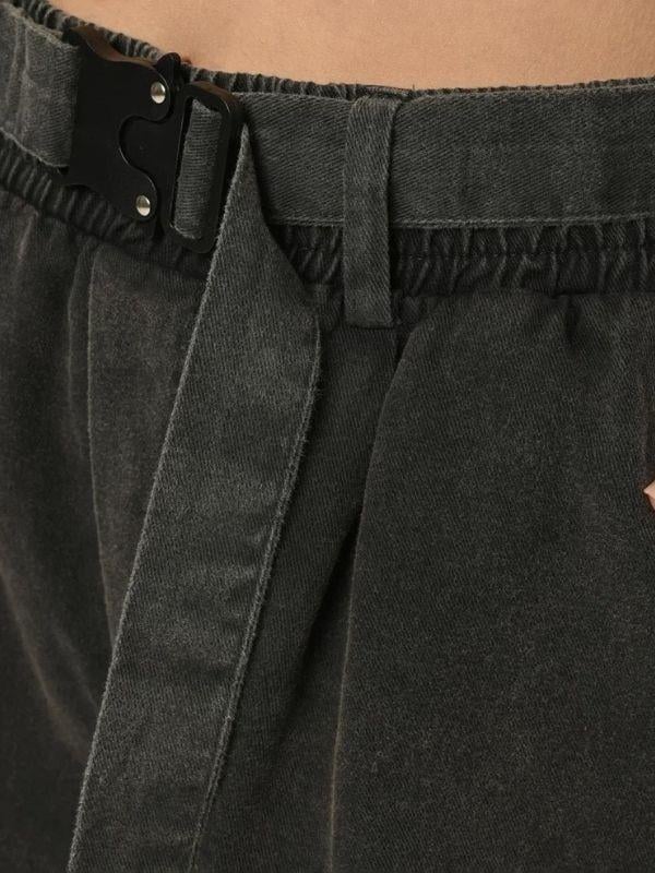 Kız Çocuk Kemerli Yüksek Bel Şort