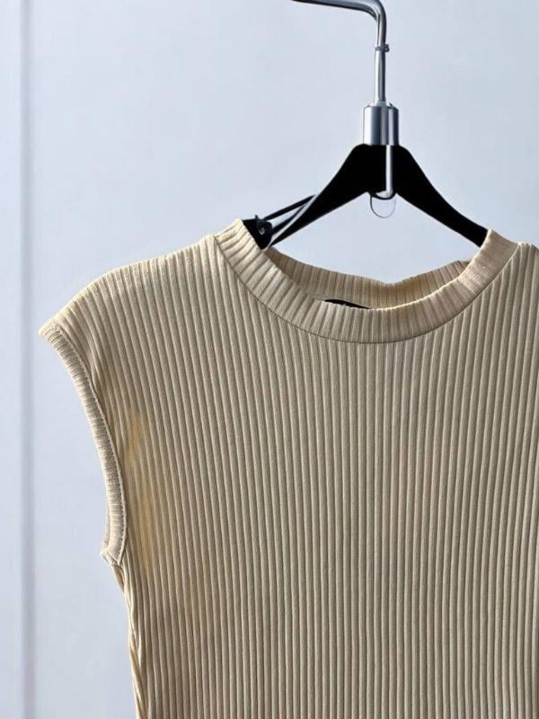 Kız Çocuk Kolsuz Fitilli Dar Body