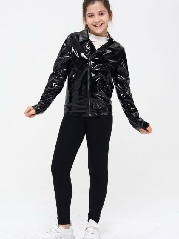 Kız Çocuk Mevsimlik Kruvaze Rugan Mont