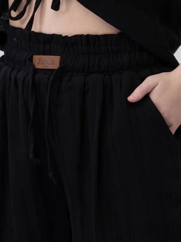 Kız Çocuk Müslin Şortlu Takım