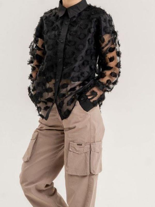 Kız Çocuk Organze Gömlek