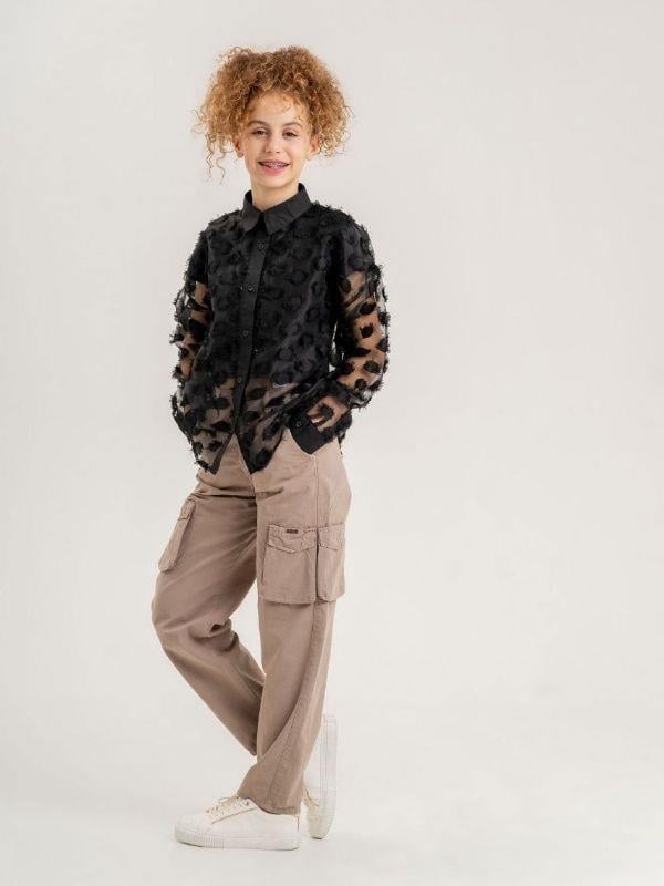 Kız Çocuk Organze Gömlek