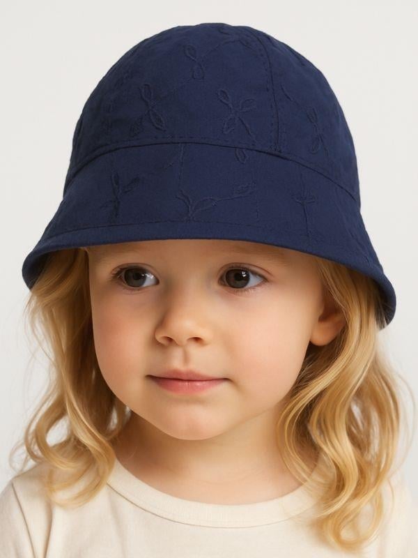 Kız Çocuk Pamuklu 4-8 Yaş Fötr Şapka