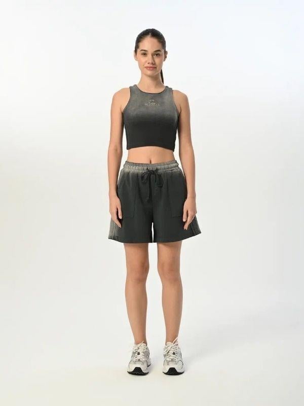 Kız Çocuk Pamuklu Batik Desenli Şort