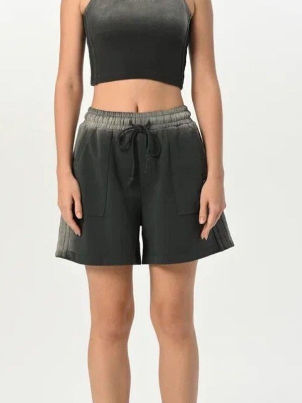 Kız Çocuk Pamuklu Batik Desenli Şort