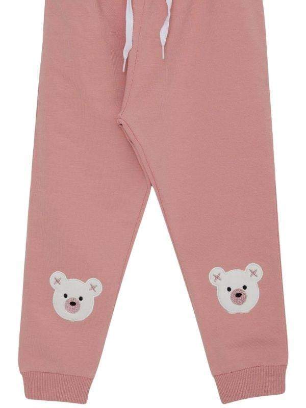 Kız Çocuk Pamuklu Eşofman Altı