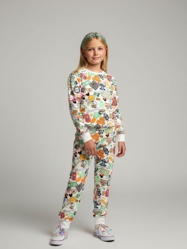 Kız Çocuk Pamuklu Karakter Baskılı Takım