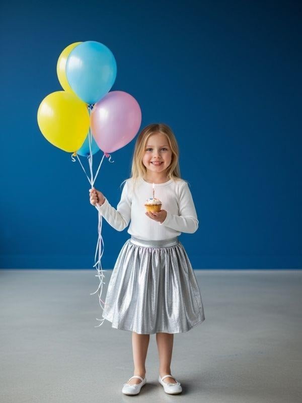 Kız Çocuk Pamuklu Kaşkorse Bluz