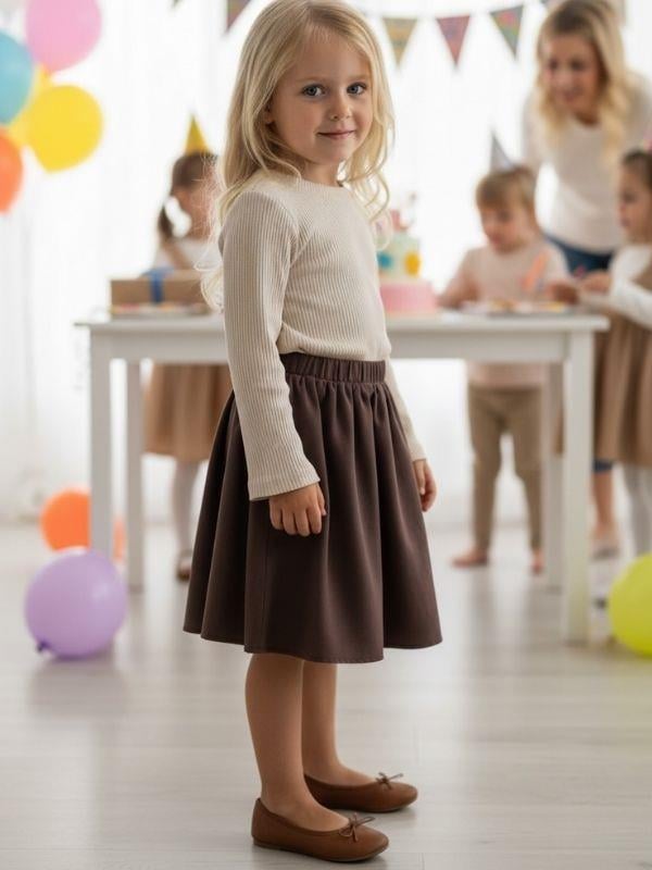 Kız Çocuk Pamuklu Kaşkorse Bluz