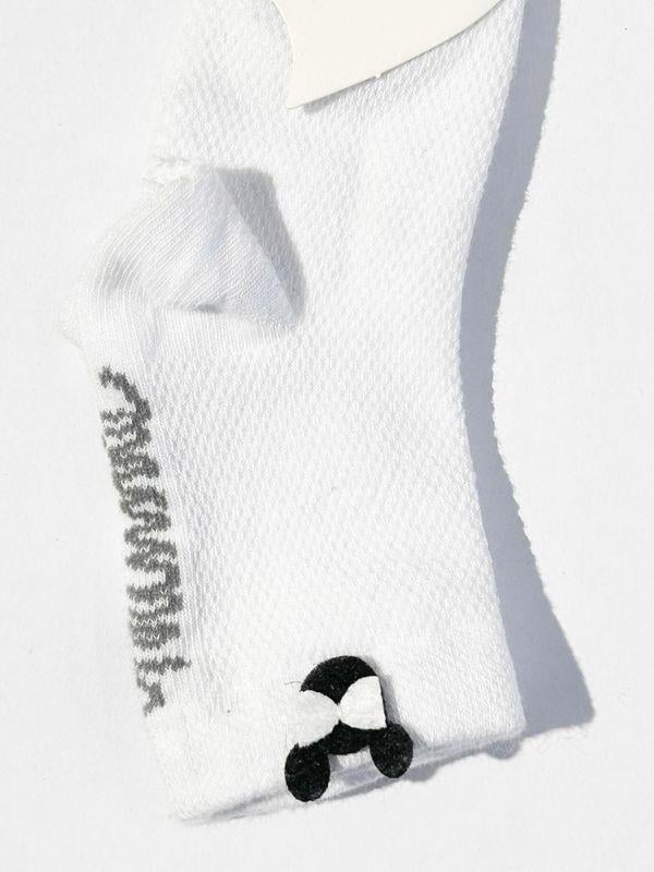 Kız Çocuk Pamuklu Petek Kumaş Fiyonklu Soket Çorap