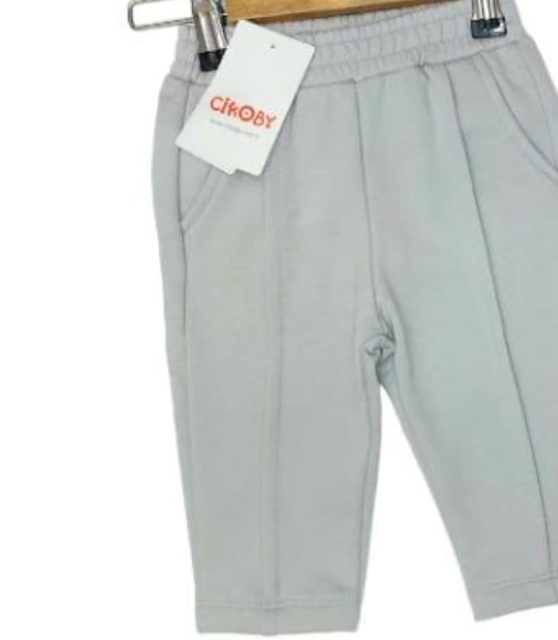 Kız Çocuk Pamuklu Şardonlu Eşofman Alt