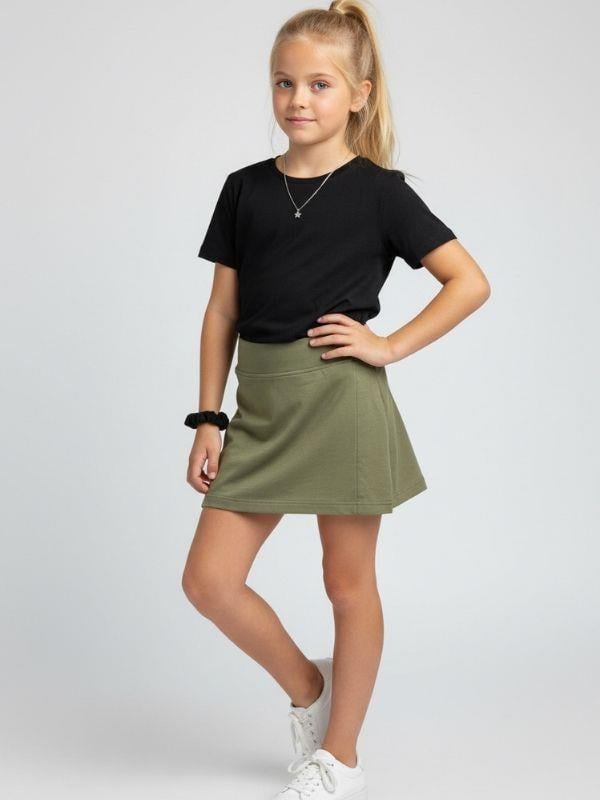 Kız Çocuk Pamuklu Şort Etek