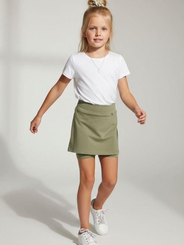 Kız Çocuk Pamuklu Şort Etek