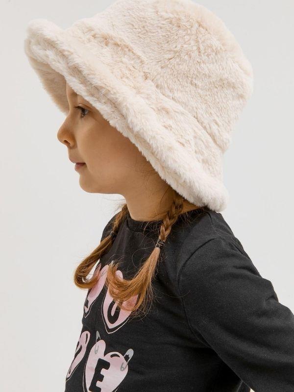 Kız Çocuk Peluş Şapka