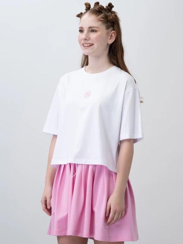 Kız Çocuk Pileli Şort T-shirt Tasarım Takım