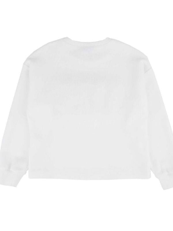 Kız Çocuk Popcorn Baskılı Sweatshirt