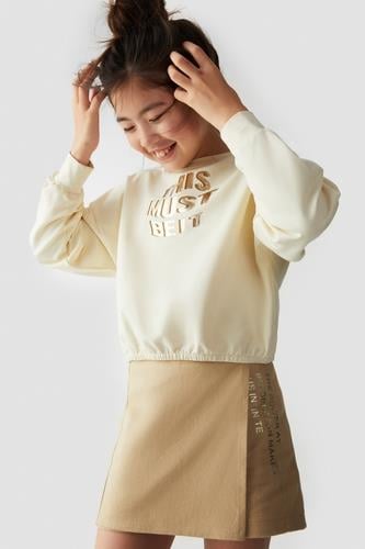 Kız Çocuk Power Art Anvelop Şort Etek