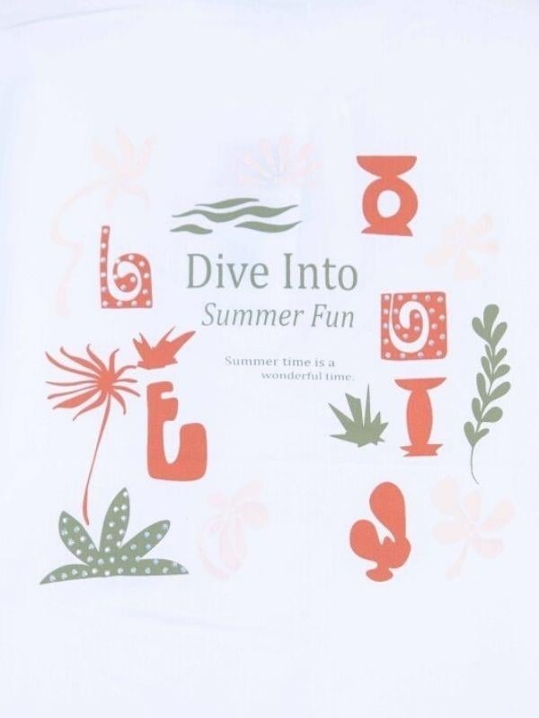 Kız Çocuk Sırt Desenli Cepli Oversize Gömlek