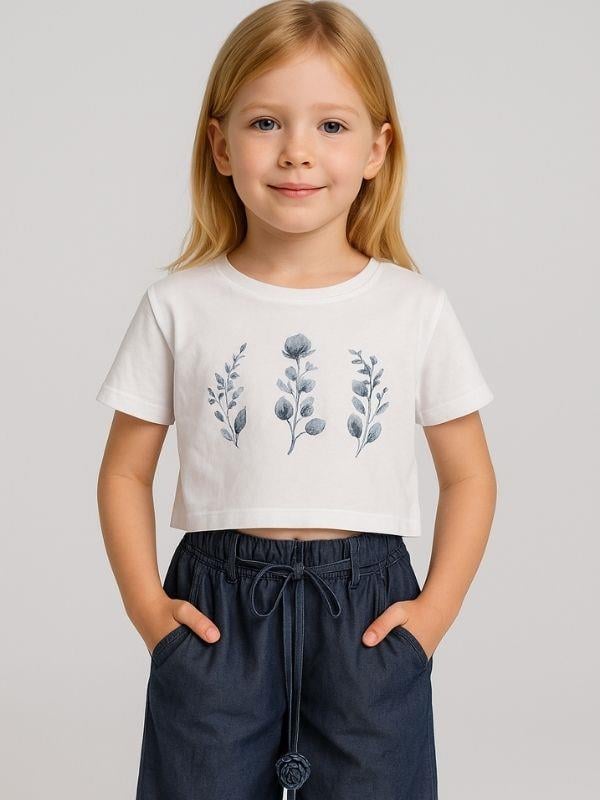 Kız Çocuk T-shirt Pantolonlu Takım