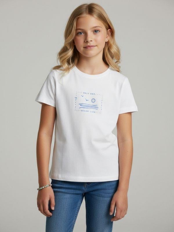 Kız Çocuk Tasarım T-shirt