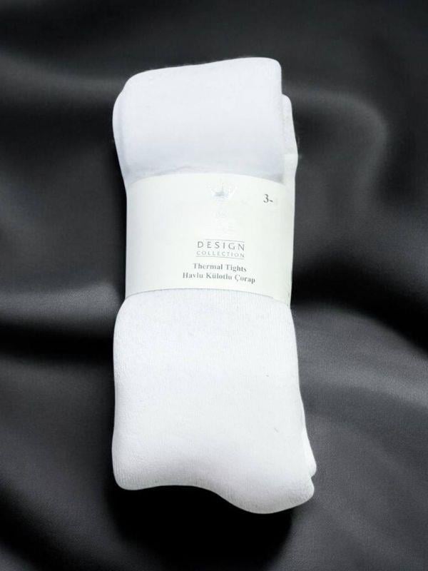 Kız Çocuk Termal Havlu Külotlu Çorap
