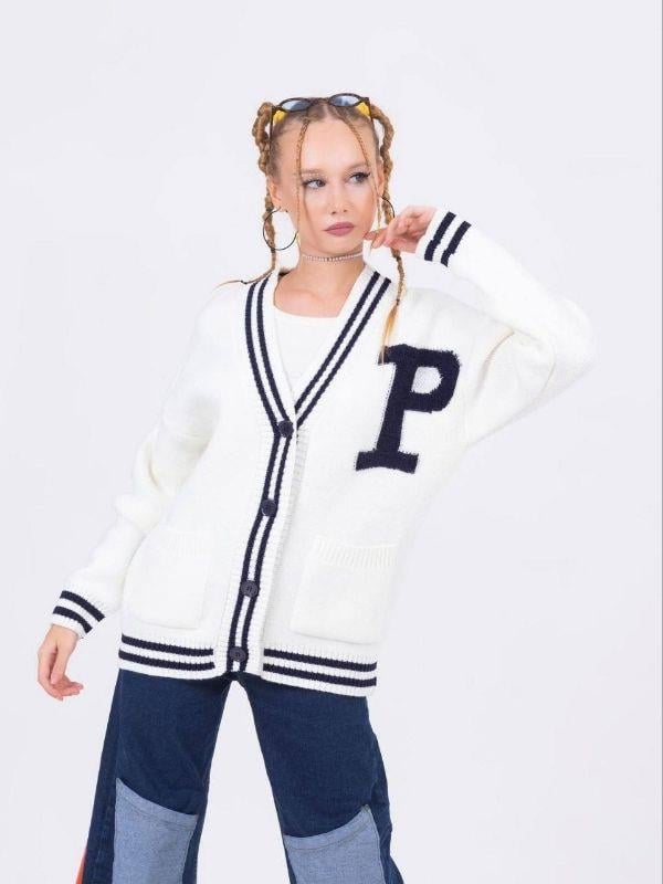 Kız Çocuk Triko Düğmeli Kolej Hırka