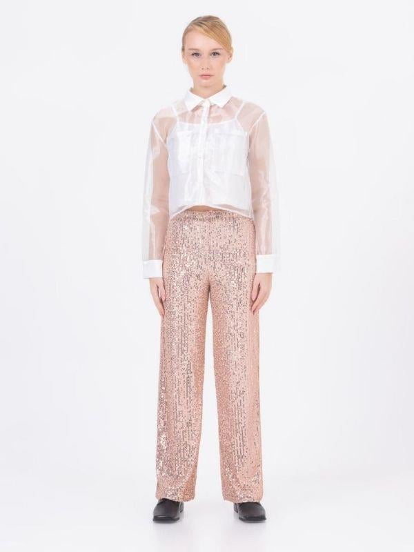 Kız Çocuk Tül Bluzlu 2 li Gömlek